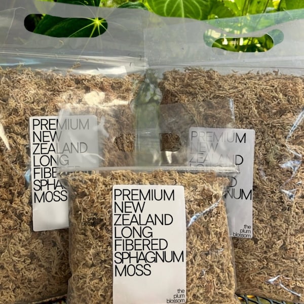 Premium New Zealand Spagmoss - Sphagnum Moss