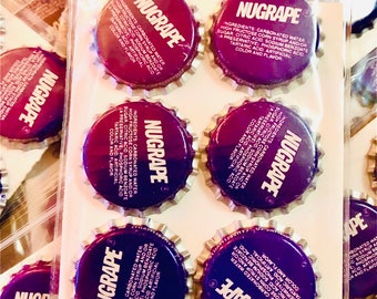 NuGrape Bottle Caps 6-packs