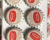 Vintage Delaware Punch Bottle Caps Pack of Six