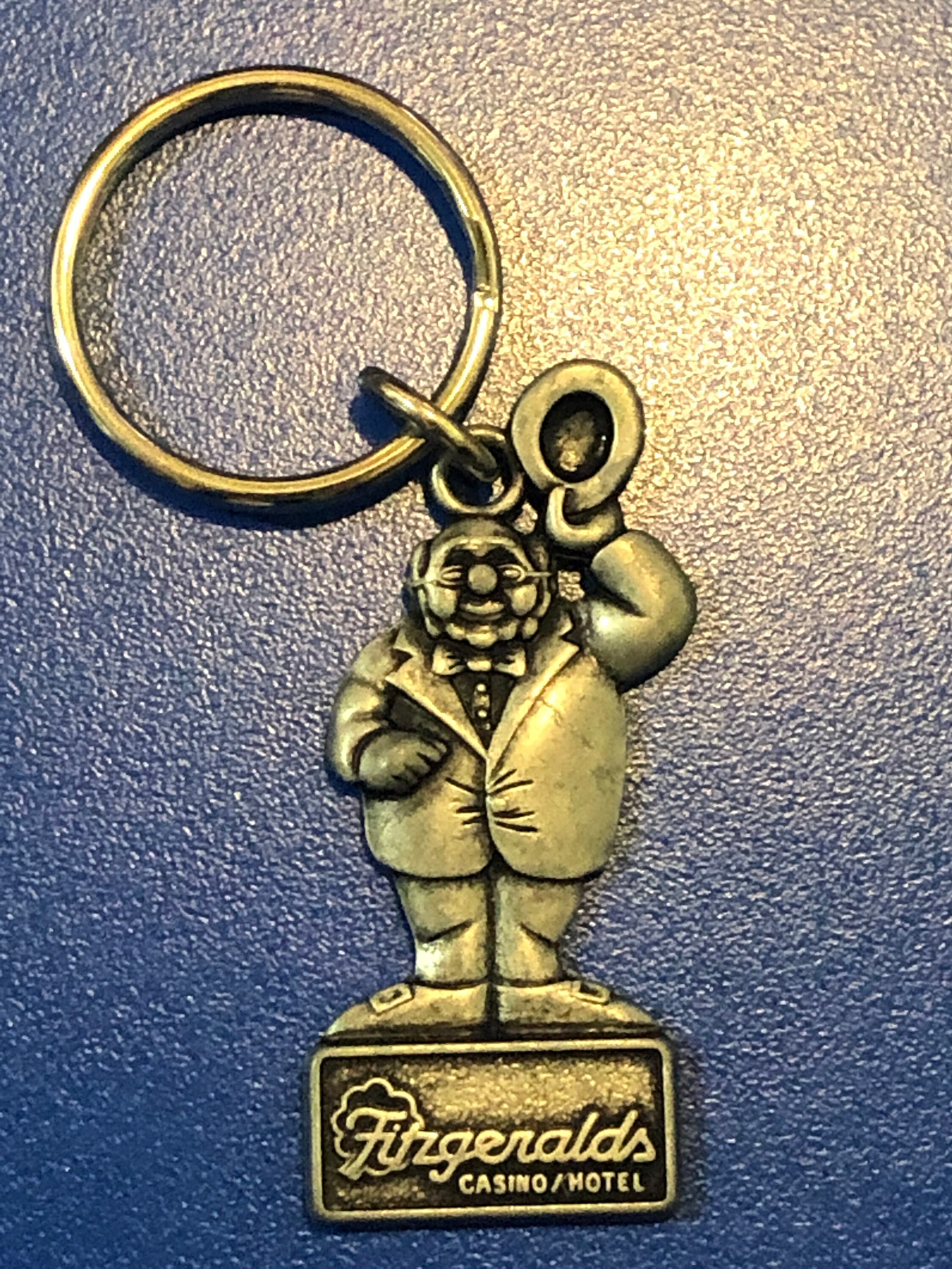 Vintage Metal Aladdin Hotel and Casino Keychain Vintage Metal Aladdin Hotel and Casino Keychain