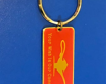 Vintage Metal Aladdin Hotel and Casino Keychain Vintage Metal Aladdin Hotel and Casino Keychain