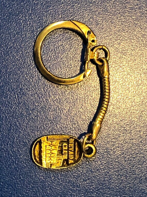 Vintage Metal Aladdin Hotel and Casino Keychain Vintage Metal Aladdin Hotel and Casino Keychain