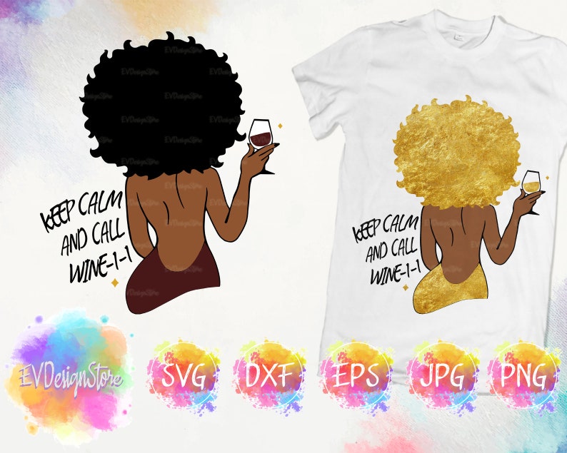 Free Free Black Woman Drinking Wine Svg