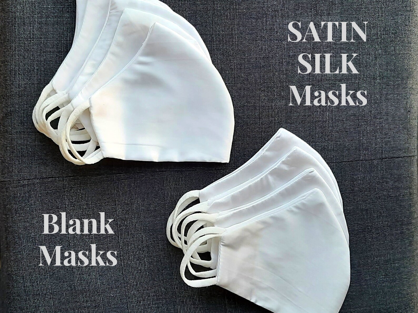 Blank Face Mask For Sublimation Blank Satin Silk Masks Ideal Etsy