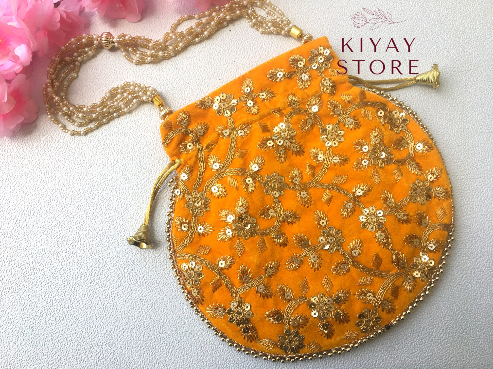 Bulk Indian Potli Bags Handembroidered Potli Purses Wedding Etsy