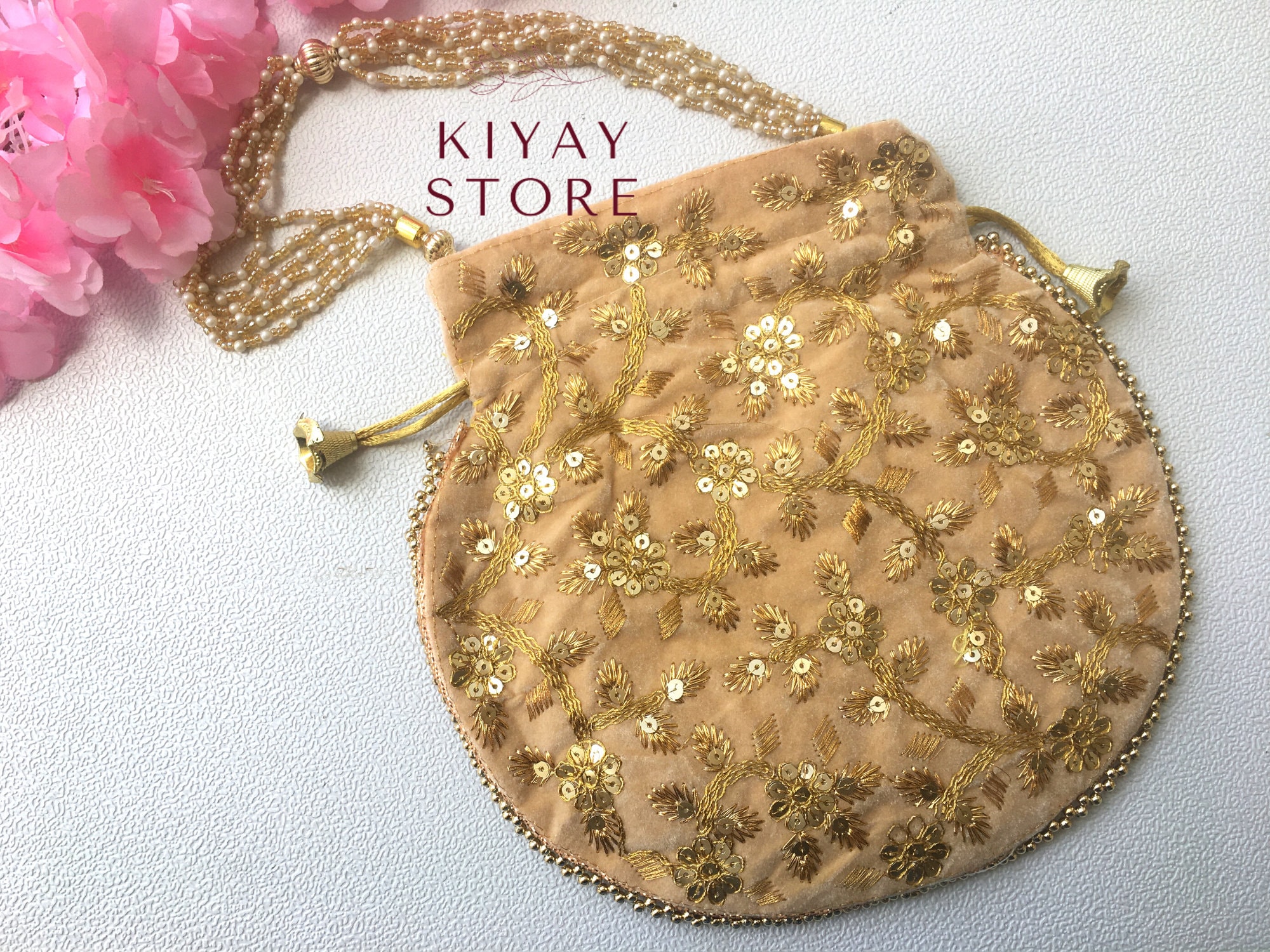 Bulk Indian Potli Bags Handembroidered Potli Purses Wedding Etsy