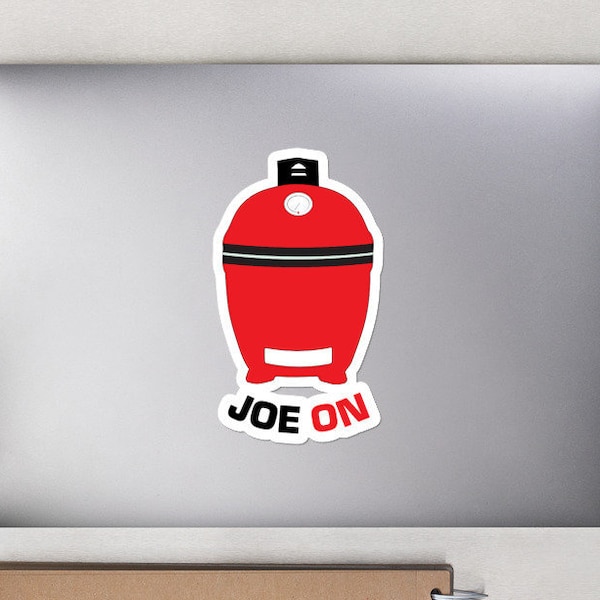 BBQ Sticker Kamado Joe Inspired - "JOE ON" Bubble-free stickers