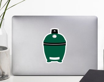 Green Egg BBQ Grill Sticker - Bubble-free Vinyl