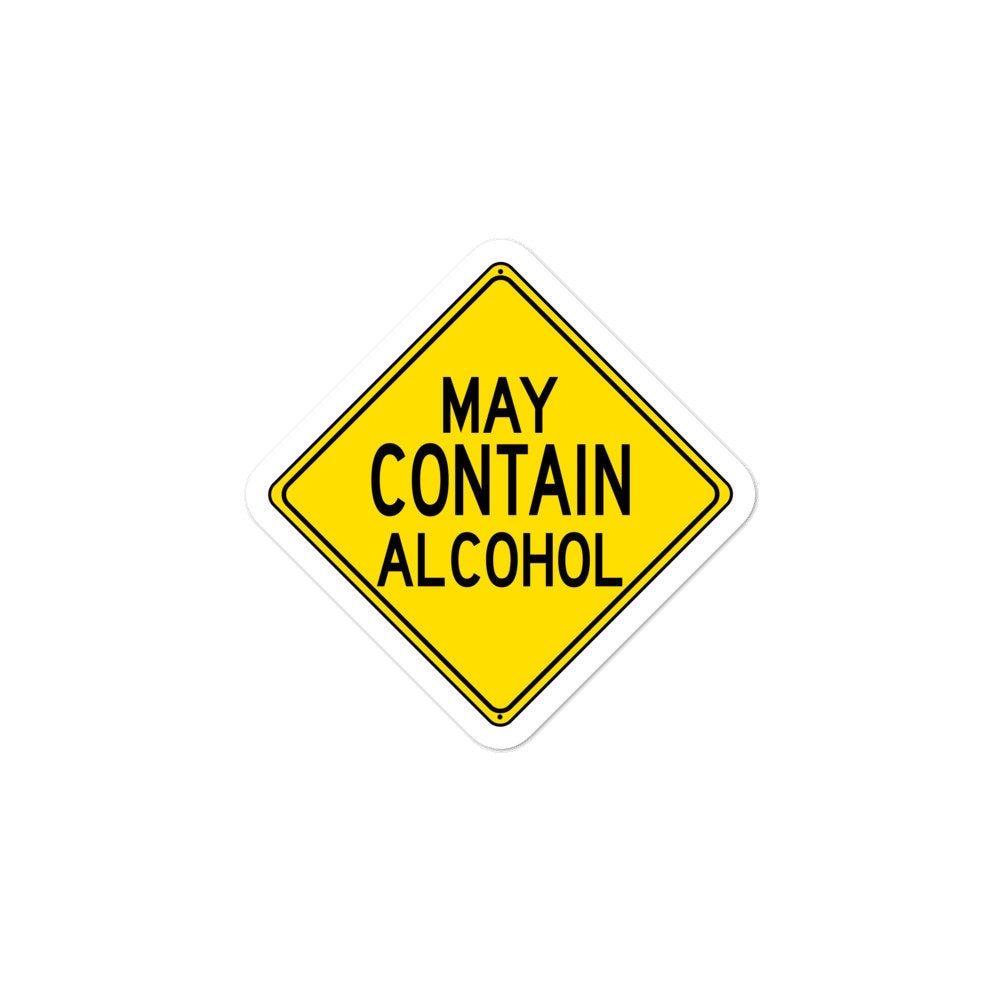 Caution may contain Alcohol, 20 oz Polar Camel Tumbler