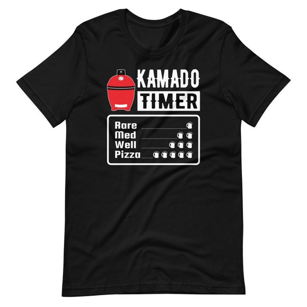 Kamado Joe BBQ Timer - Ceramic Grill Style - Funny Barbecue Grill T-Shirt