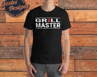 Grill Master Shirt, Smoked Meat BBQ Apparel, Pitmaster Gift, Unisex Tee