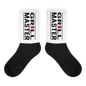 Grill Master Socks. You are the Master of your Kamado Joe Grill | Kamado Gift | BBQ Gift | Grilling Lover | Smoked Meat  Socks