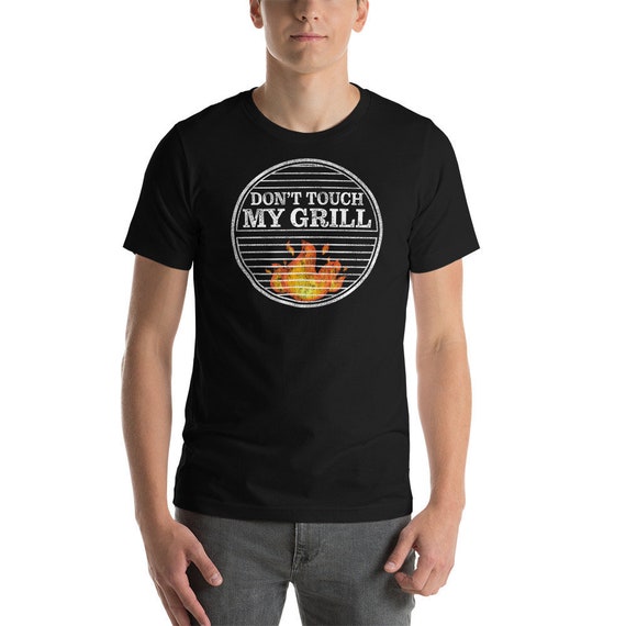 Funny BBQ Gift Don't Touch My Grill Grilled Meat | Etsy