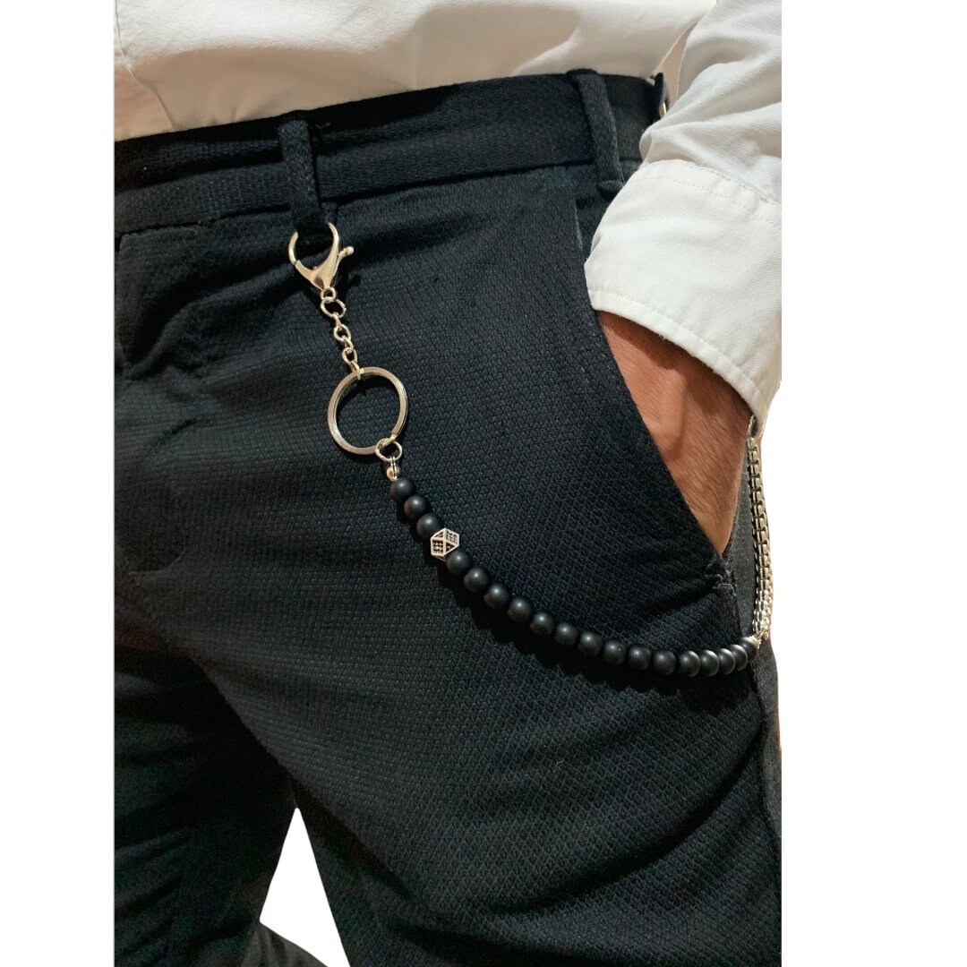 Angel Detail Pants Chain, Key Chain for Pants, Jeans Accessories, Jeans  Chain, Mens Pants Chain, Chain Belt, Pocket Chain for Trousers Gift -   Finland
