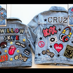 custom design jean jackets