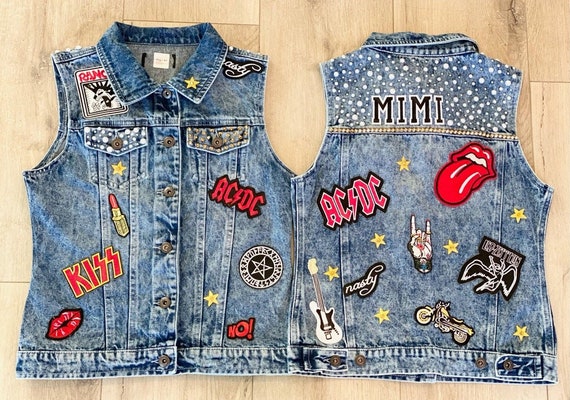 Tổng hợp hơn 87 về custom denim vest