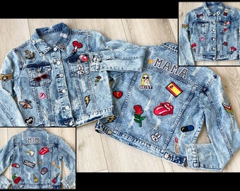 custom design jean jackets