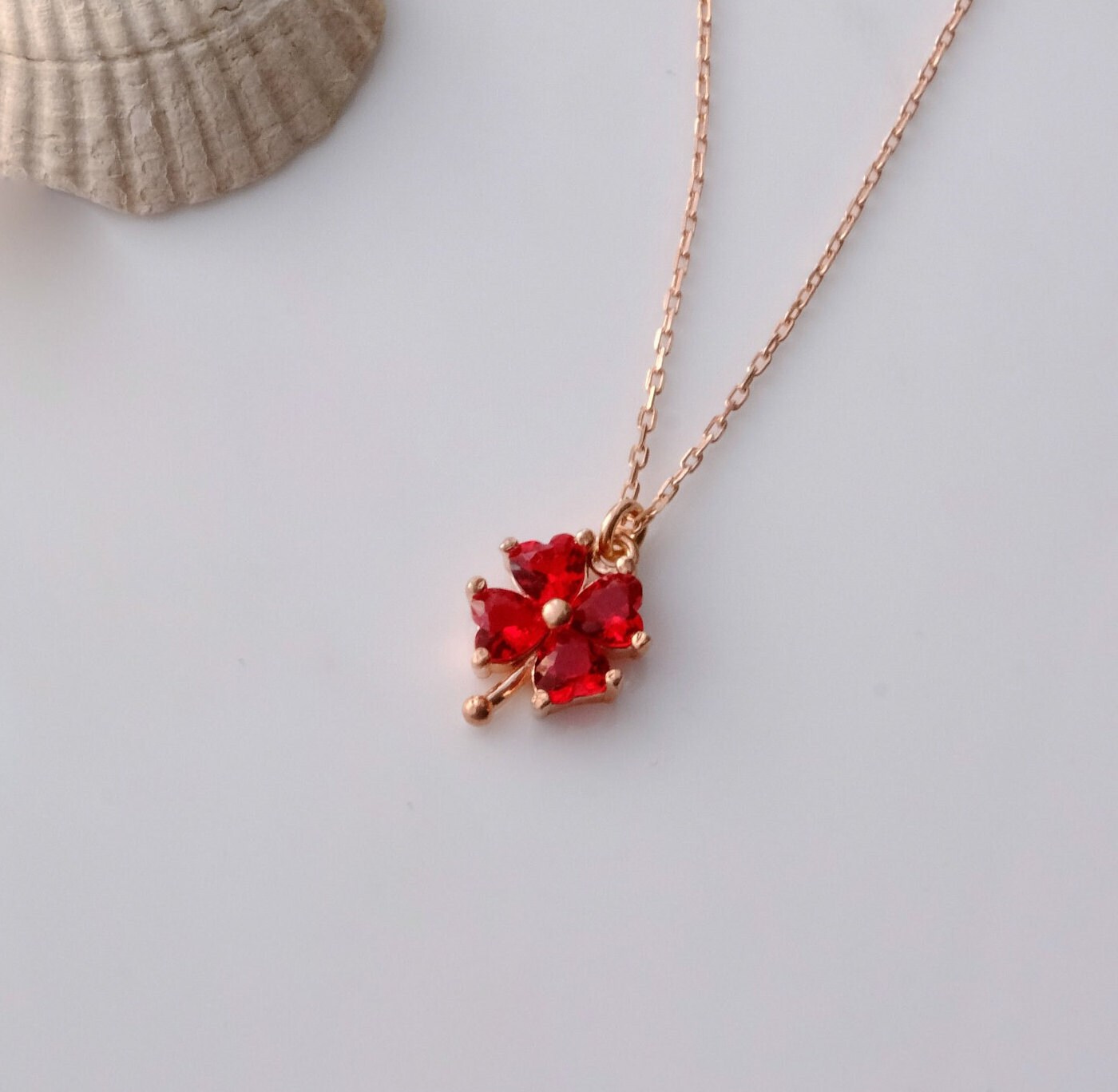 アクセサリー CMW-UNKNOWN 4HEART CLOVER LUCK Necklace CMW-UNKNOWN 4HEART CLOVER LUCK Necklace