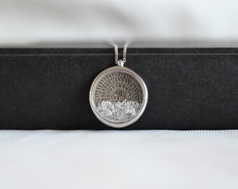 Silver Asmaul Husna Necklace, 99 Names of Allah Necklace, 925k Silver Islamic Necklace, Religious Jewelry, Gift for Muslim Women