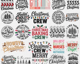 Christmas Quotes Svg Bundle, Christmas Sign Svg, Funny Christmas Quotes Svg, Merry Christmas Svg, Christmas Shirt Svg, Family Christmas Svg
