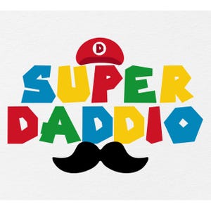 Super Daddio Svg, Día del Padre Svg, Camiseta del Día del Padre Svg, Camiseta de Papá Svg, Super Daddio Png, Día del Padre Png, Divertido Día del Padre Svg,