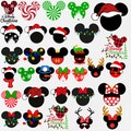 Christmas Svg Bundle, Mickey and Minnie Christmas Svg, Mouse Head Svg, Holiday Bundle, Christmas Shirt Svg, Clipart, Png, Cricut, Cut Files product logo