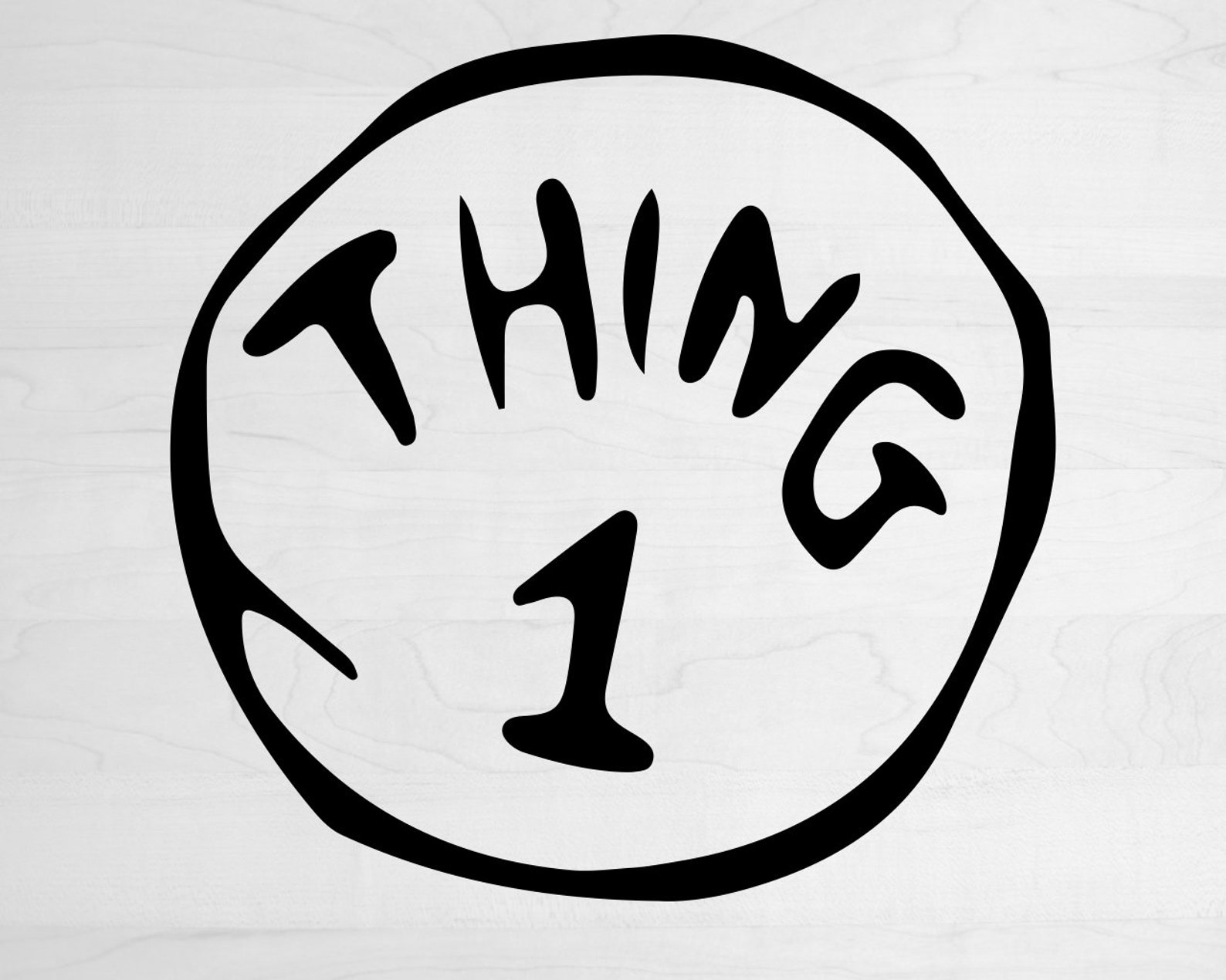 Thing 1 Thing 2 Nail Art Decals - wide 3