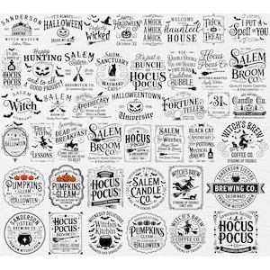 Vintage Halloween Svg Bundle, Old Halloween Svg, Farmhouse Halloween Svg, Rustic Halloween Svg, Halloween Shirt Svg, Halloween Clipart