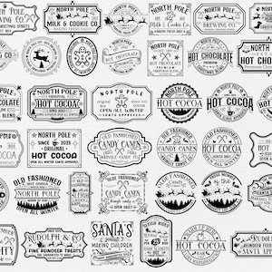40 signe Svg de ferme de Noël, lot de signes Svg de Noël vintage, lot de Svg de ferme, Svg de ferme frais, Svg de Noël vintage, Cricut