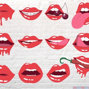 Valentine Lips Svg, Rolling Stones lips svg, Lips tongue out svg, Lips Bundle Svg, Lips Svg, Kiss Bundle Svg, Kiss Svg, Valentine svg, png
