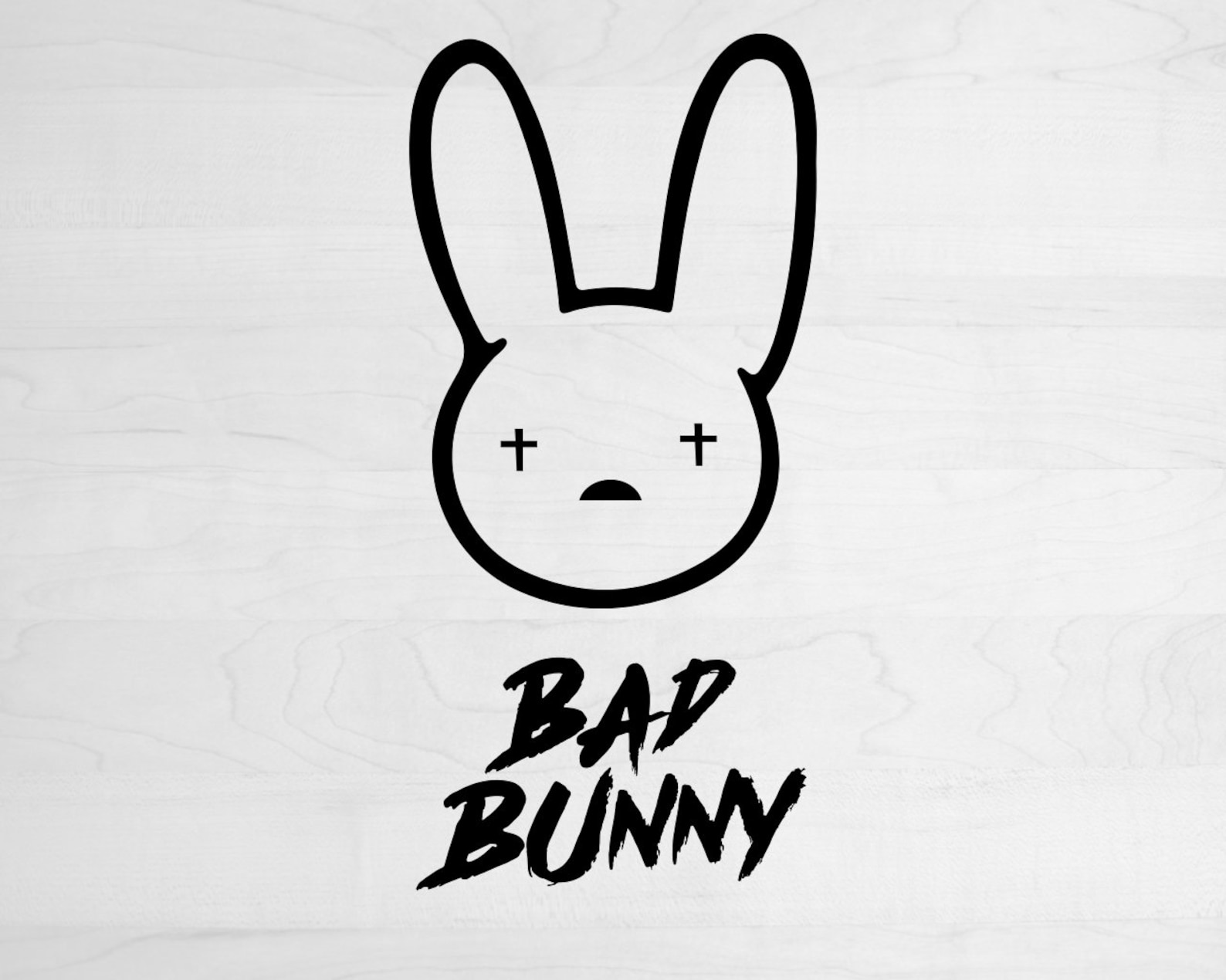 Bad Bunny Logo Black - kulturaupice
