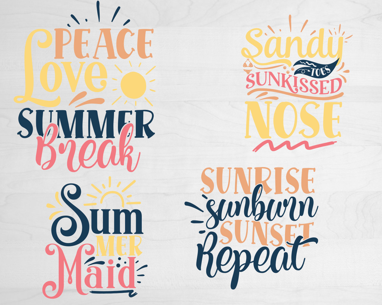 Summer Bundle Svg, Summer Quotes Bundle Svg, Hello Summer Svg, Summertime  Svg, Vacation Svg, Beach Svg, Beach Life Svg, Svg Files for Cricut - Etsy, image size:1280x1024