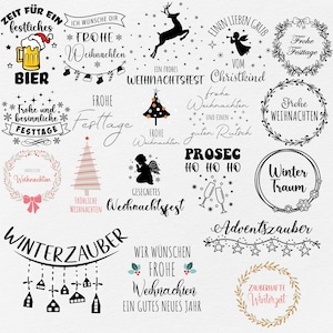 Plotterdatei Weihnachten svg, Schriftzuge Weihnachten deutsch, Weihnachten svg, fichier traceur allemand Frohe Weihnachten Svg, Plotterdatei