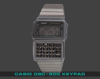 Vtg & Very Rare Casio DBC-1500 Databank 150 Memory Wrist