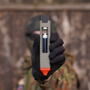 Tactical Stim Shot Medi Stick Airsoft Paintball LARP Cosplay 3D Printing