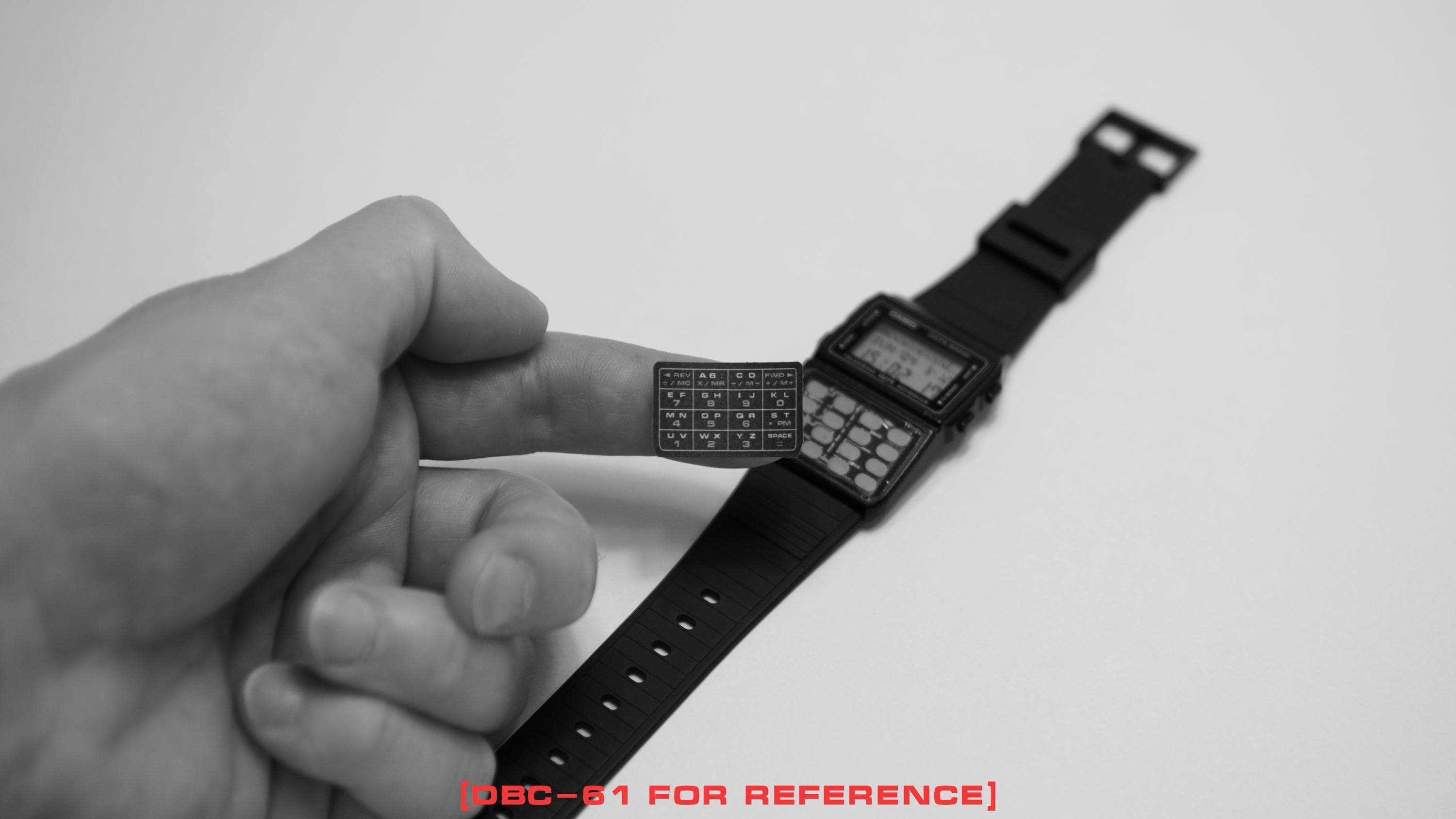 CASIO DBC-60 Keyboard Sticker Replacement Self-adhesive - High ...