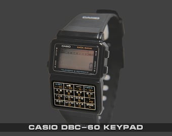 【CASIO】DATABANK DBC-60 希少 ヴィンテージ Casio Data Bank DBC-60 Rare Vintage Plastic Digital Watch