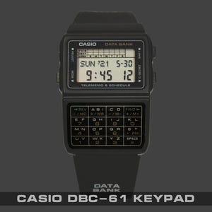 Adesivo sostitutivo per tastiera CASIO DBC-61 - disegno CAD ad alta precisione - non una scansione!