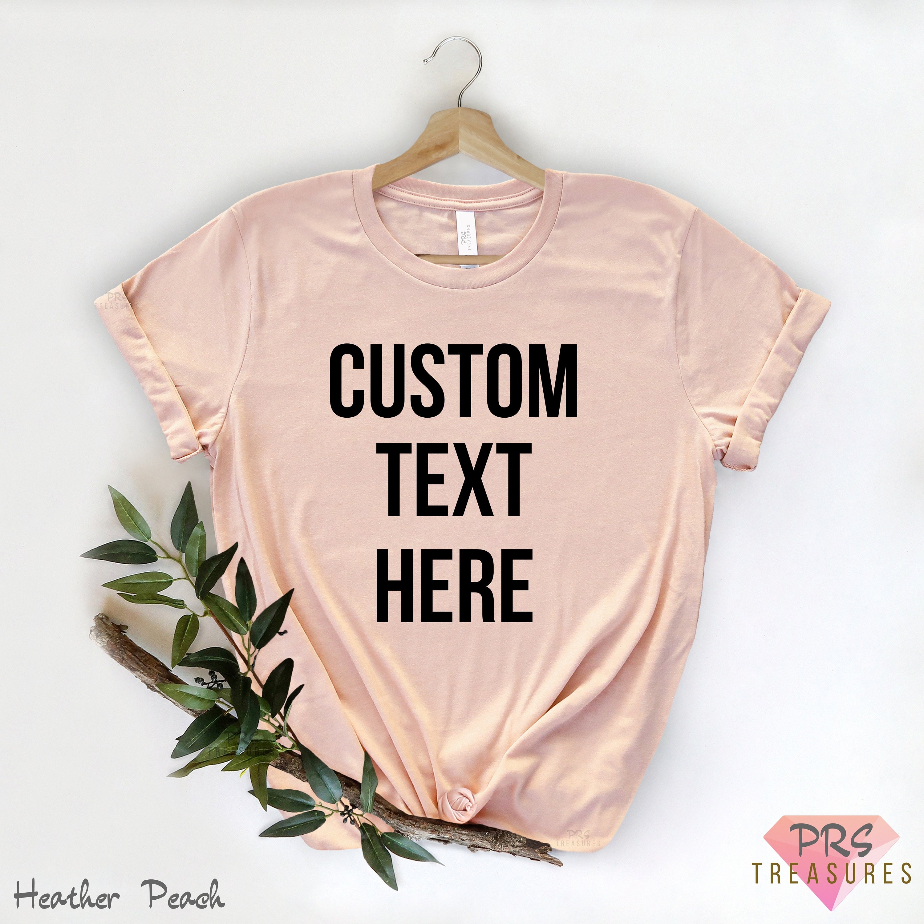 Custom Text Shirt Custom Text Tshirt Custom Shirt for Women - Etsy UK