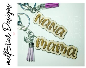 DIGITAL Keychain File Mom, Aunt, Grandma, Bubbe, Lola, Abuela - Includes (20) Files - Gift for Her