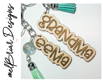 DIGITAL Keychain File Mom, Aunt, Grandma, Bubbe, Lola, Abuela - Includes (20) Files - Gift for Her