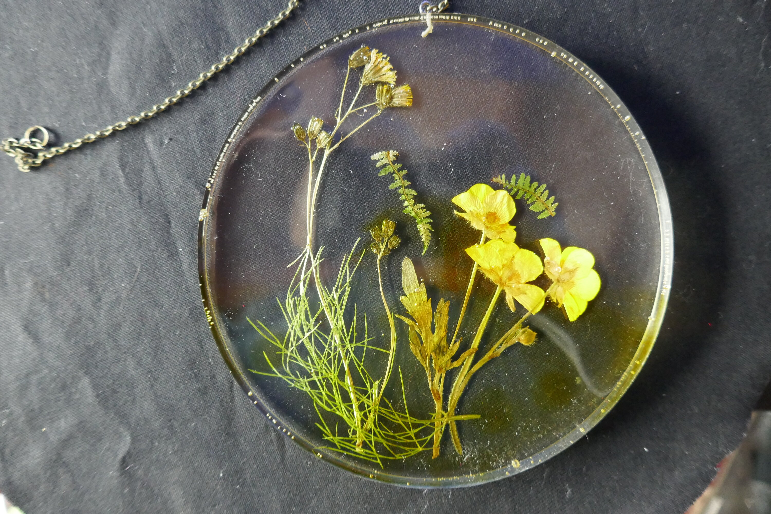 Pressed flower resin picture pressed flower resin wall Etsy