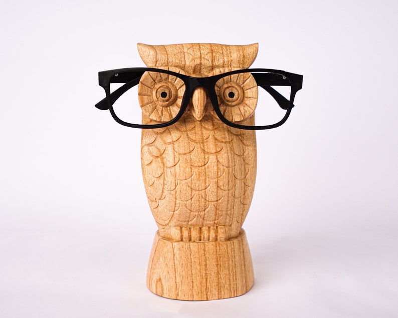 Repose-lunettes Hibou Pylones – Très Bon état – Hauteur 4,5 Pouces