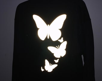 Reflective Butterfly Hoodie