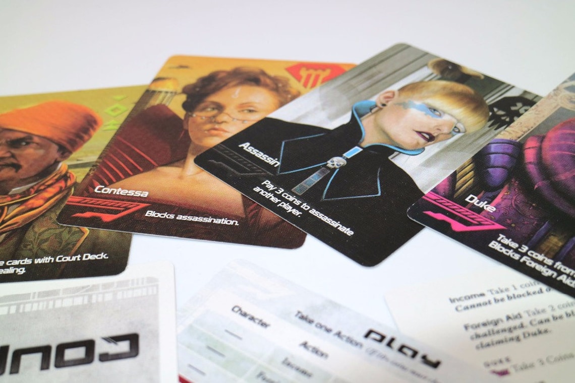 Coup & Coup Reformation Card Game 210 Players UK Seller Etsy