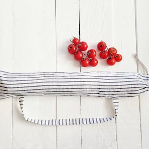 Baguette Tasche, Leinen Brottasche, Brottasche, Schulter Brottasche, Brotbeutel, Lebensmittel Aufbewahrungstasche, lange Brottasche, französische Brottasche