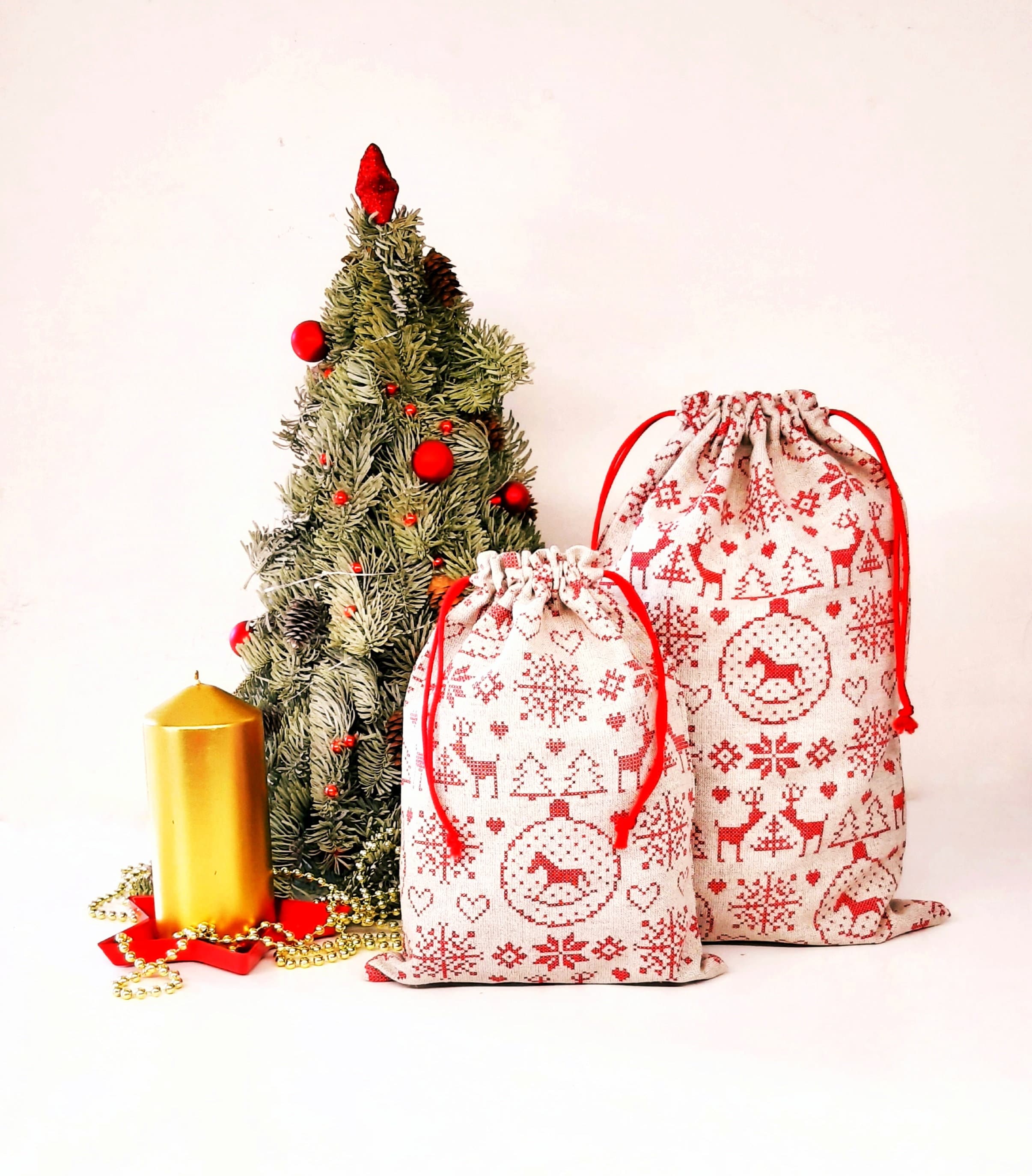 Fascinating Christmas Gift Sacks Gallery