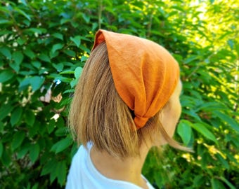 Wide, narrow headband, summer headband, summer hair bandana, fitness headband, hair covering,  yoga headband