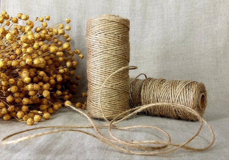 Jute Twine, Jute Rope, Hemp Cord, Baker Twine, Gift Wrapping String