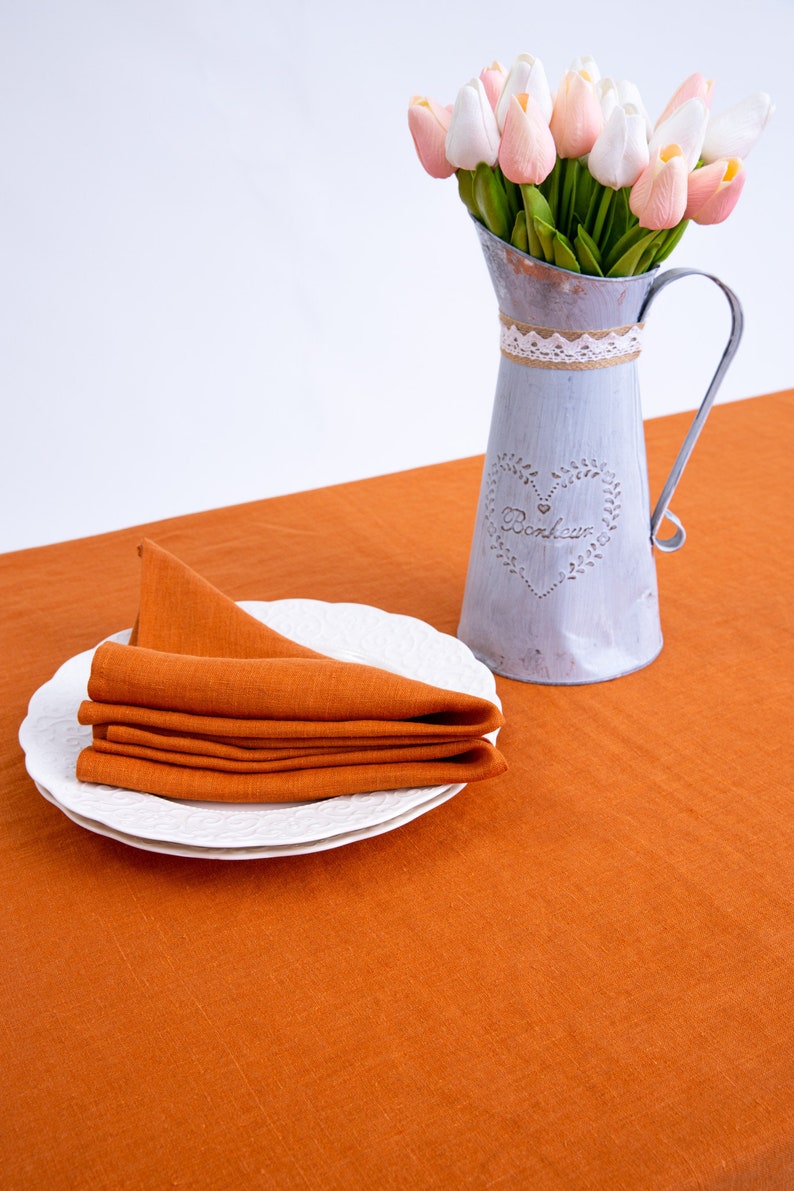 Lime Green Linen Napkins Green Cloth Napkins Reusable Etsy